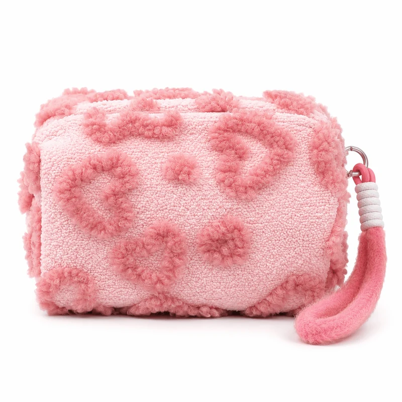 Petite Trousse De Toilette Femme En Peluche