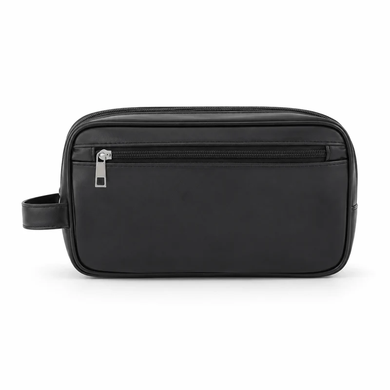 Trousse De Toilette Cuir Pour Homme