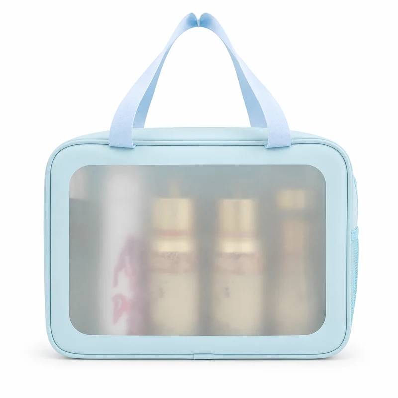 Grande Trousse De Toilette Transparente De Voyage