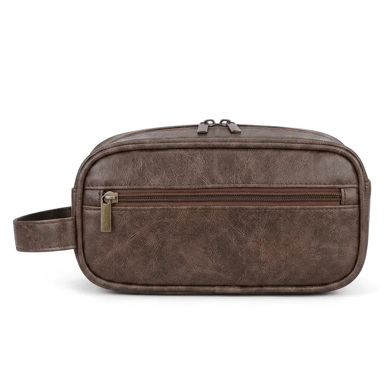 Trousse de Toilette pour Homme en Cuir