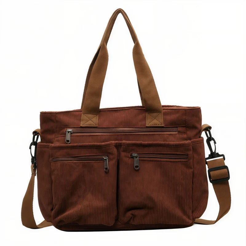 Sac bandoulière velours côtelé - Cozy