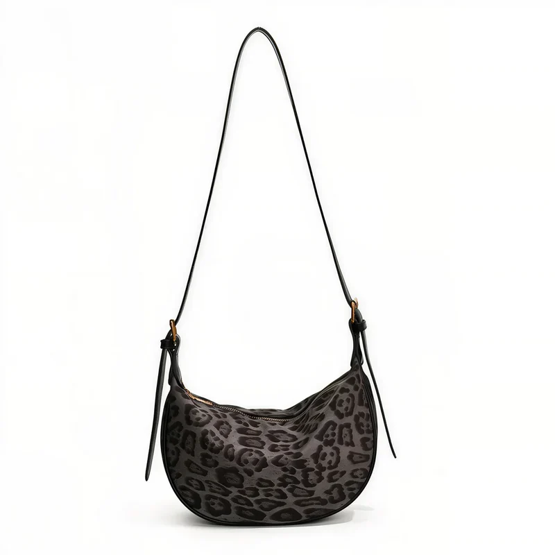 Sac à bandoulière léopard élégant