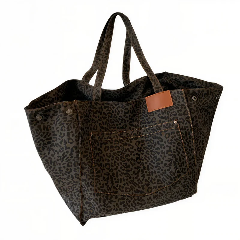 Sac fourre tout léopard
