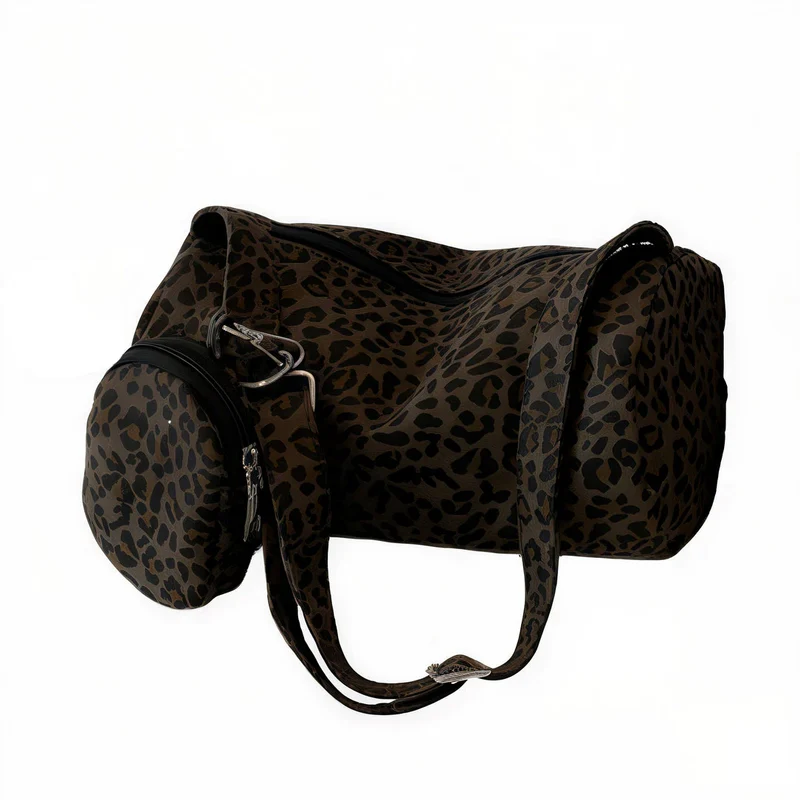 Grand sac léopard