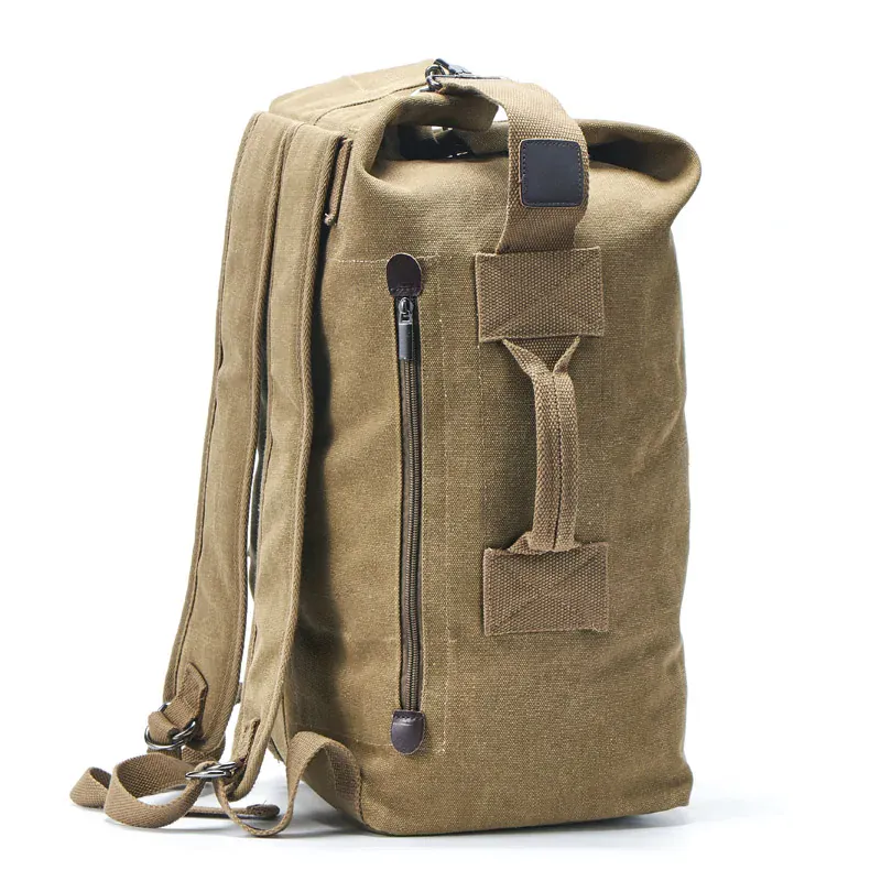 Grand Sac À Dos En Toile Homme