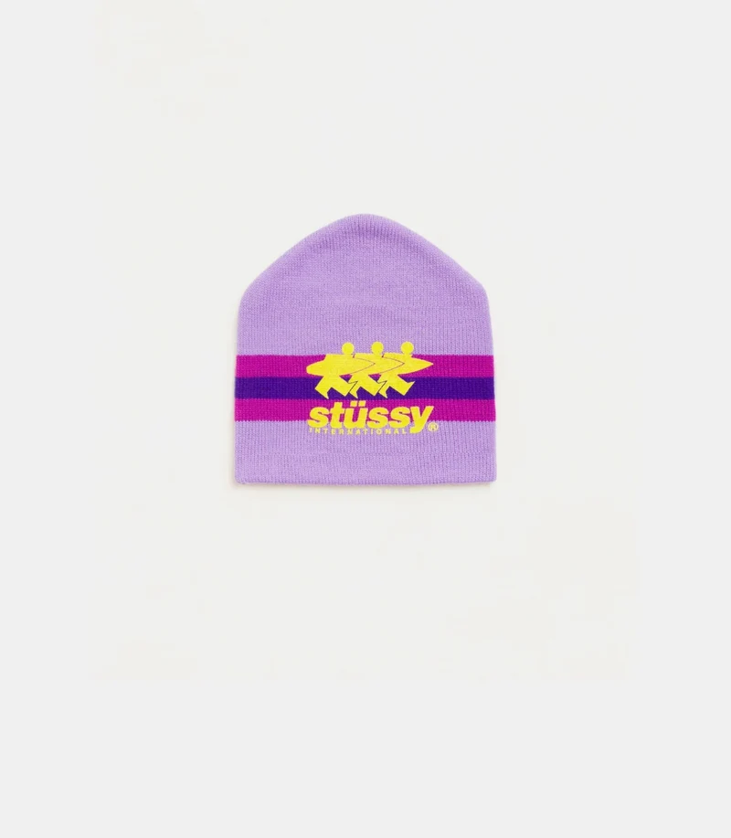 Bonnet stripe ski