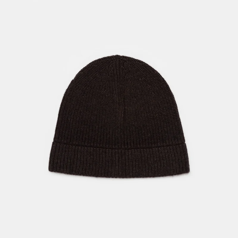 Bump Beanie in Brown Melange