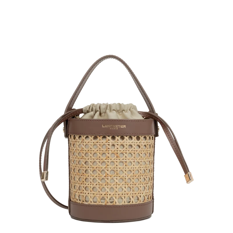 Petit sac seau - Cannage Rotin