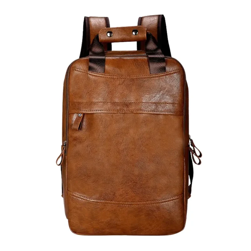 Sac à dos homme en PU patiné - Ebonor