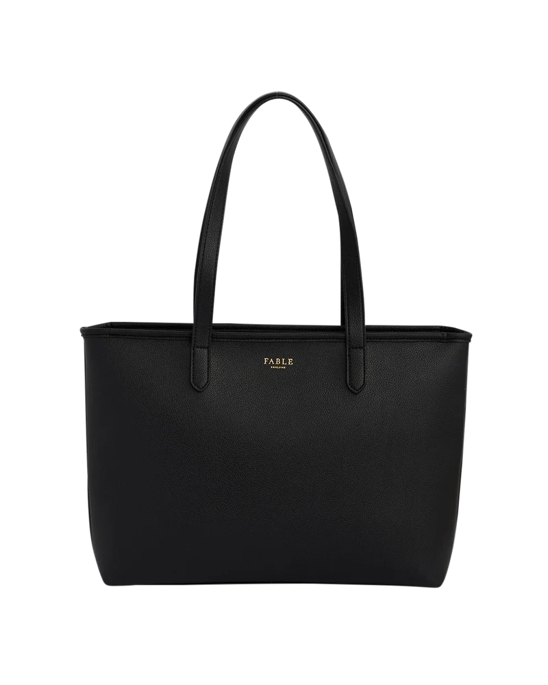 Laura Celestial Black Grab Tote