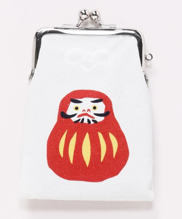 MINGEI - Pochette à fermoir Gamaguchi porte-bonheur