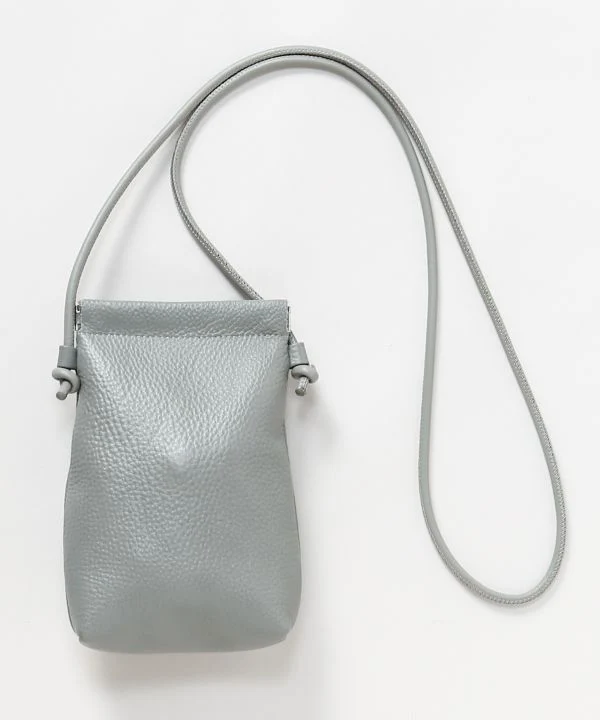 Mini pochette bandoulière en cuir