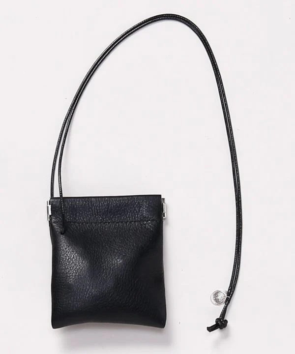 Pochette à breloques en cuir multi-usage