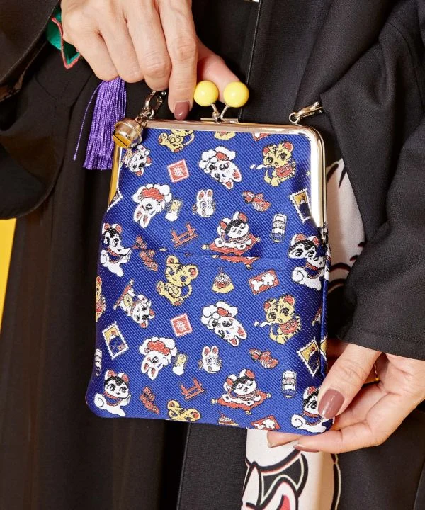 KAYA x NAKAMURA KYOKO - Sac bandoulière en verre Gamaguchi