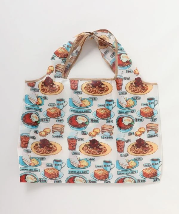 Sac à provisions à imprimé rétro