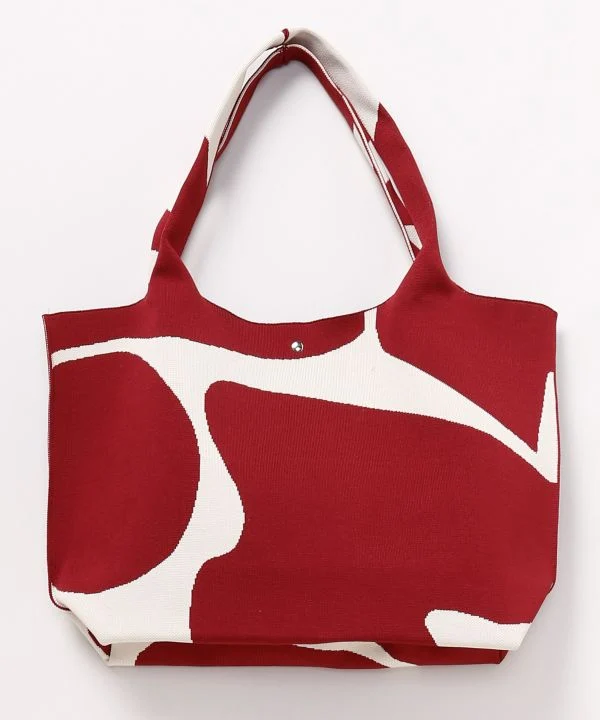 Sac fourre-tout à motif incurvé