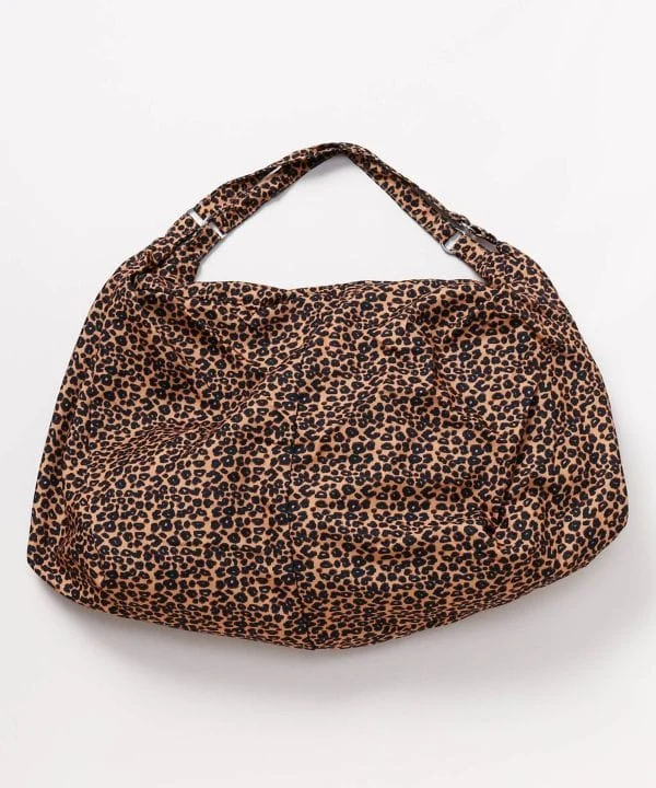 Sac rond imprimé léopard