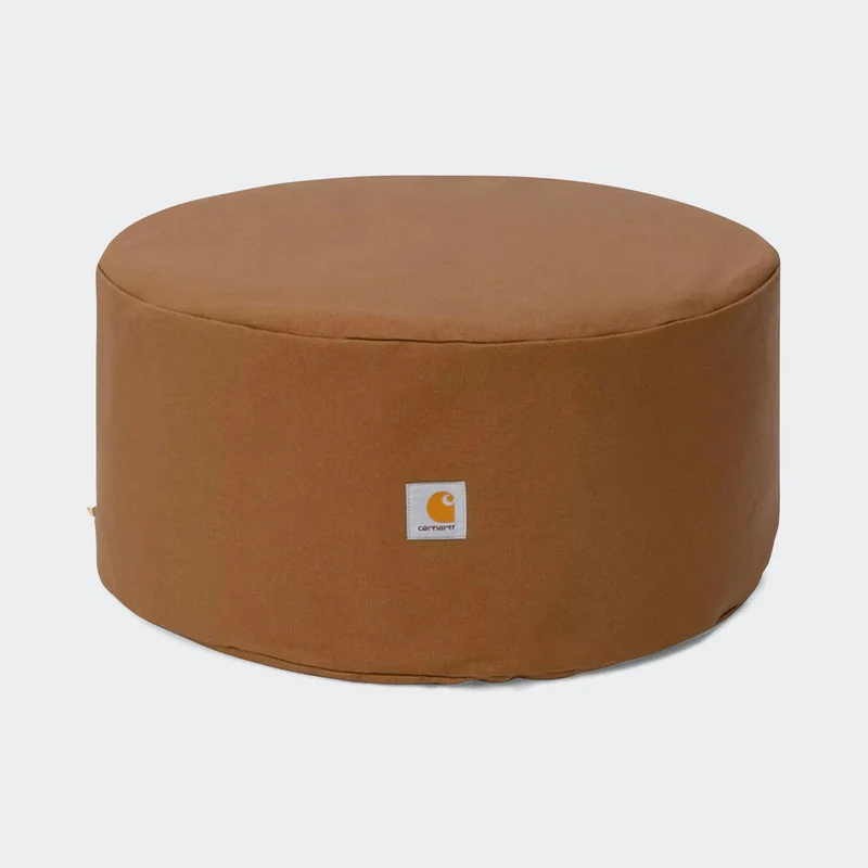 Canvas Pouf