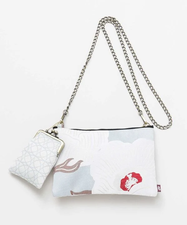 Suzukaze - Ensemble de pochettes et de sacs Gamaguchi à motifs japonais
