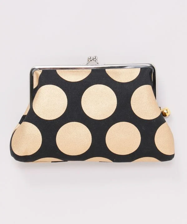 Pochette Gamaguchi rétro à pois