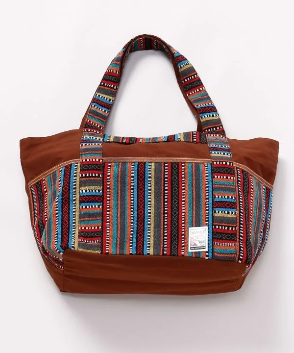 Sac fourre-tout en cuir népalais Gheri