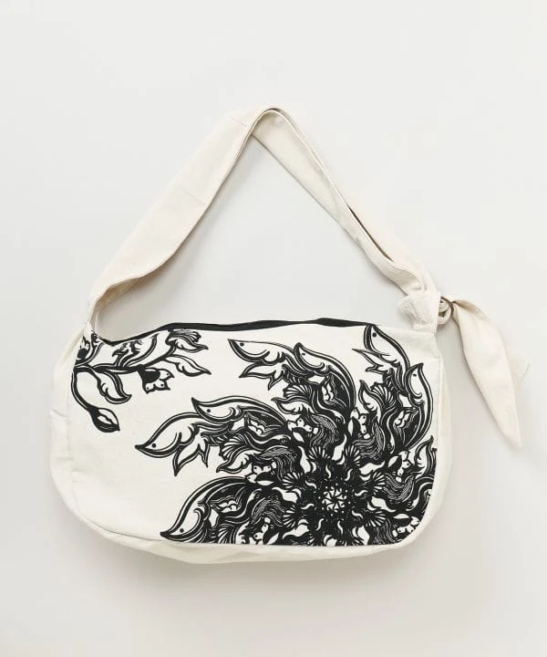 Amina x VORRUK - Sac bandoulière à fleurs