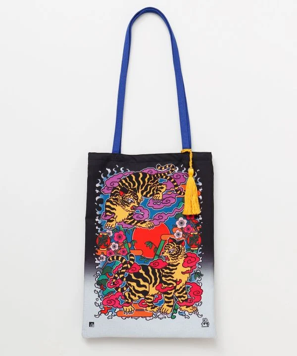 Kaya x Kyoko Nakamura - Sac fourre-tout illustré d'animaux