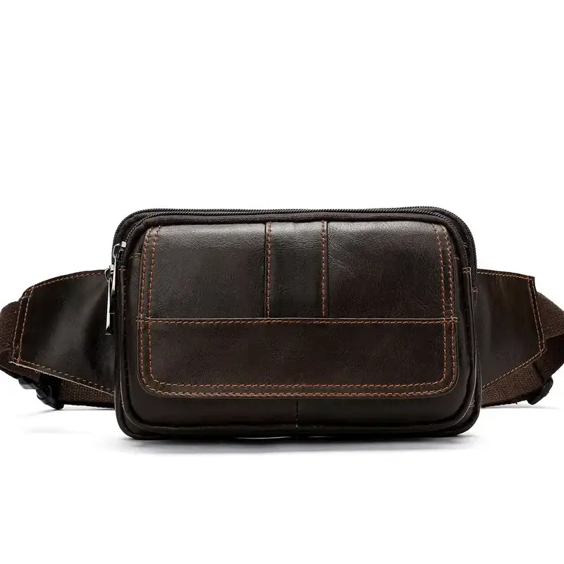Sacoche Banane Homme en Cuir