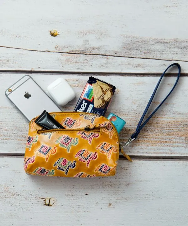 Pochette en cuir SANTINI