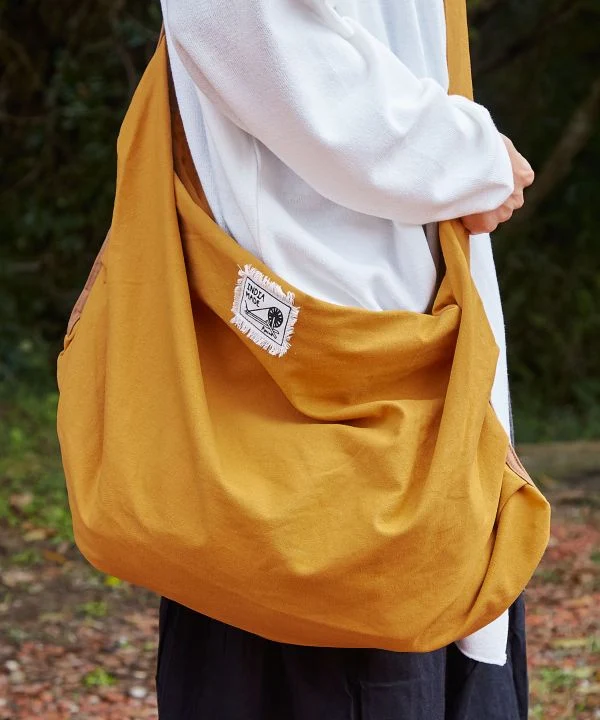 Sac à bandoulière Messenger en coton Essential