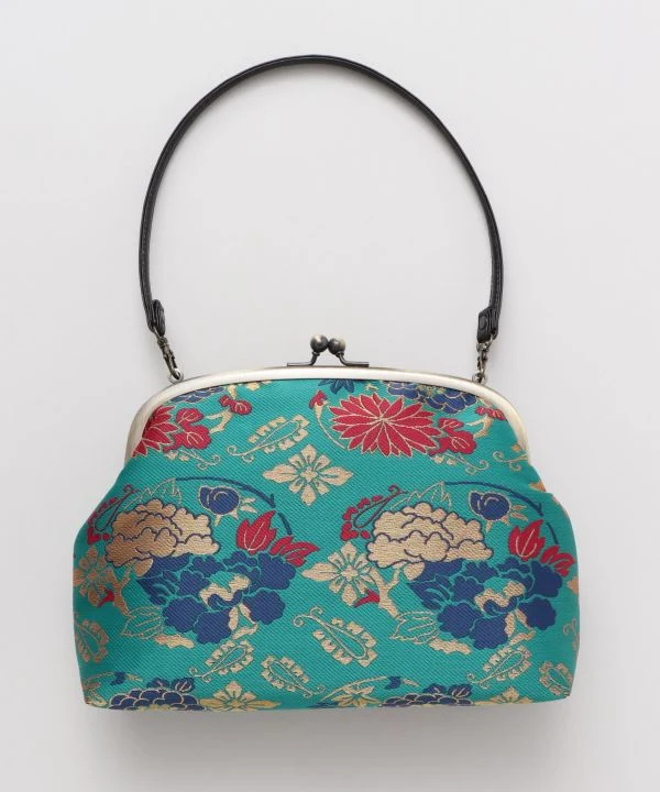 Sac à main en brocart KIREHON GAMAGUCHI