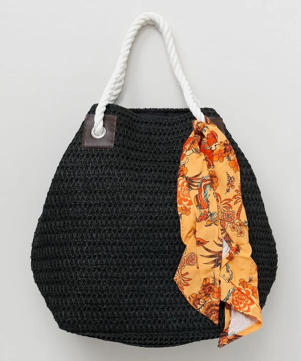 Sac fourre-tout en tricot de papier