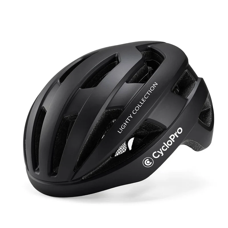 Casque Vélo De Route Noir - Lighty
