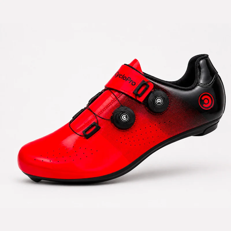 Chaussures Vélo de Route SpeedMax Rouges