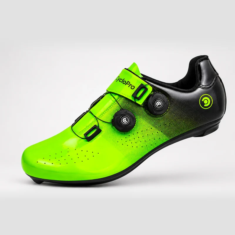 Chaussures Vélo de Route SpeedMax Vertes