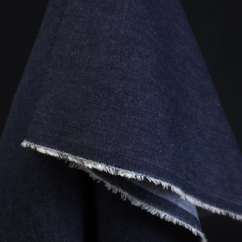 Denim extensible | Bleu foncé