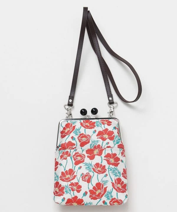 Sac bandoulière Showa Floral Retro GAMAGUCHI à fermoir