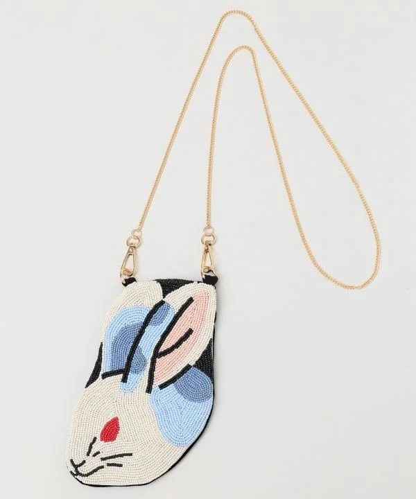 Sac bandoulière perlé WA-NO-E