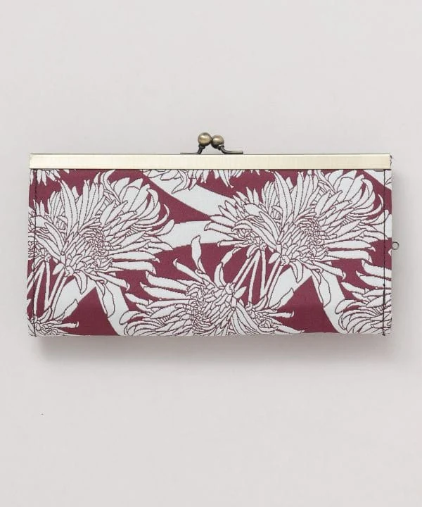 KAEI - Portefeuille GAMAGUCHI floral Fukure-Ori