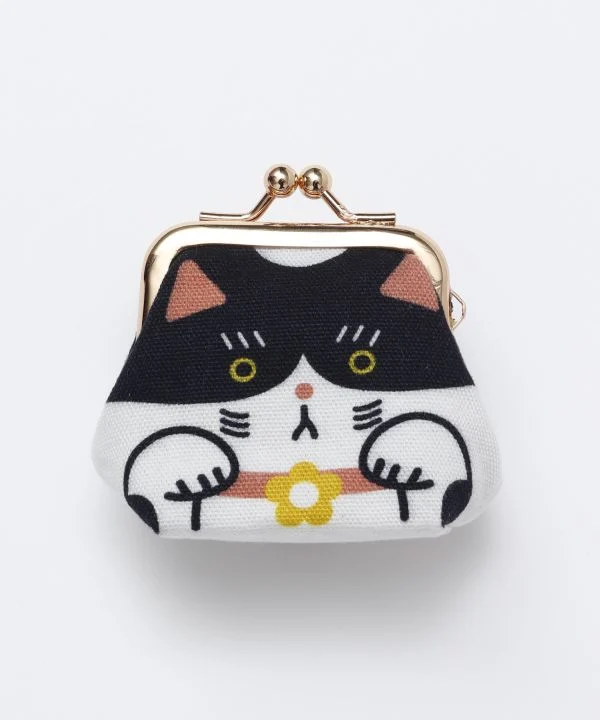 Petite pochette à fermoir NEKO GAMAGUCHI