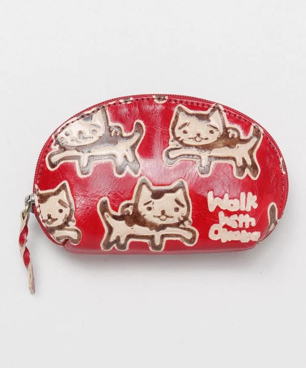 Pochette en cuir de chèvre OKAKA