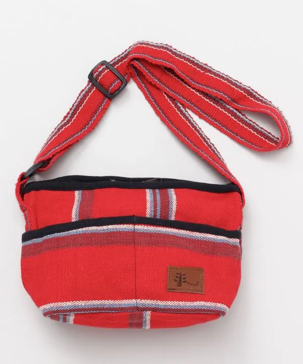 Sac à bandoulière en coton tissé à la main népalais
