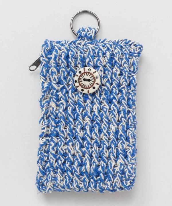 Pochette dégradée crochetée à la main