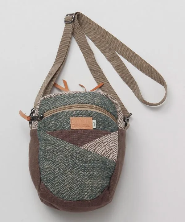 Sac à bandoulière patchwork fait main