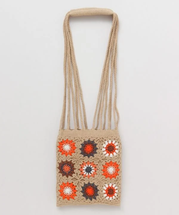 Sac à bandoulière crocheté à la main