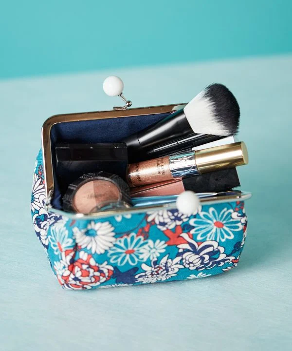 HANPU Sac à main GAMAGUCHI floral en forme de tonneau