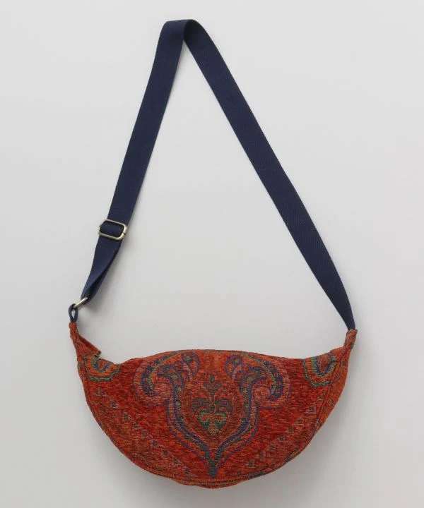 Sac à bandoulière rond en velours