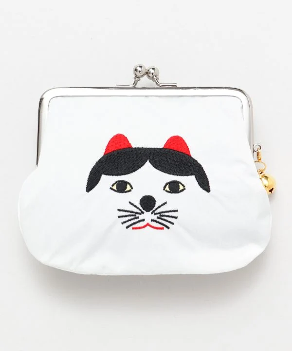 Porte-monnaie double GAMAGUCHI FUKU-NEKO