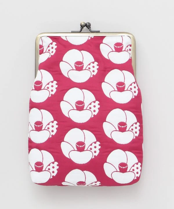 Porte-monnaie HUKURE-ORI GAMAGUCHI Fleur