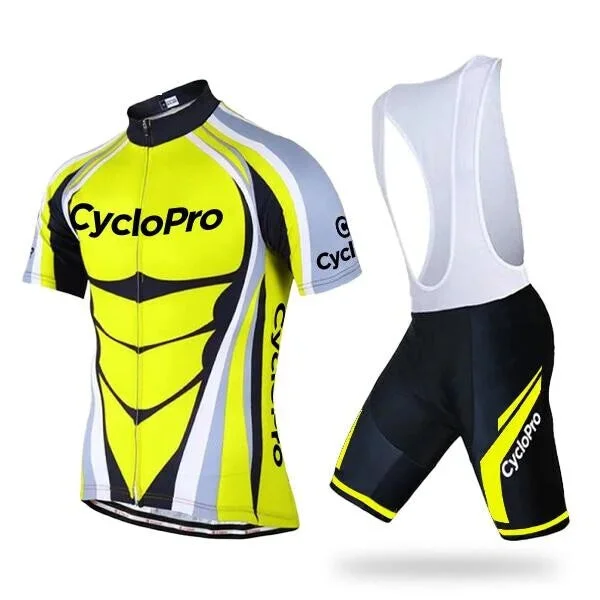 TENUE DE CYCLISTE ROUTE JAUNE - SHAPE+
